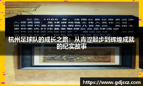 杭州足球队的成长之路：从青涩起步到辉煌成就的纪实故事